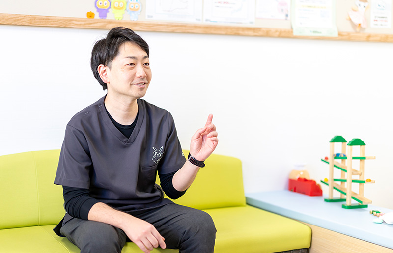 保護者様ご自身の診察にも対応されていると伺いました。