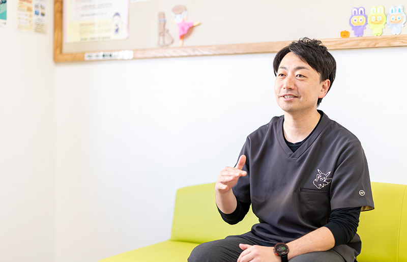 初めて来院される患者様への向き合い方について教えてください。