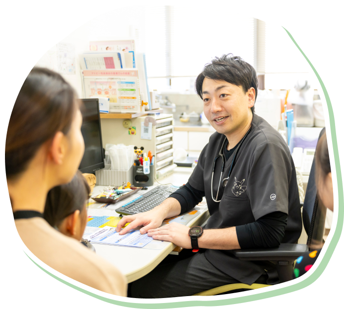 小児科専門医・アレルギー専門医による診療