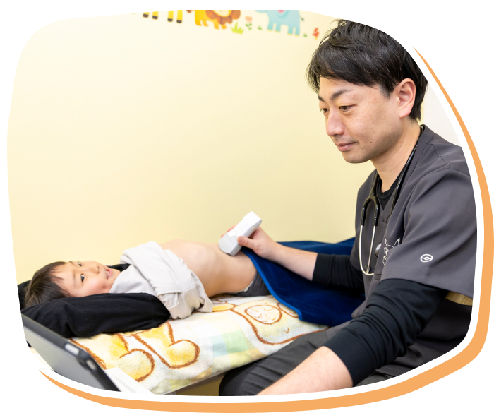 お子様にやさしく、ご家族に親切な診療